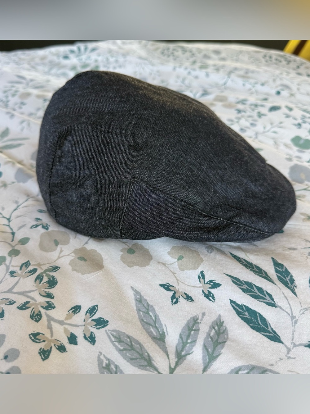 Brixton Hooligan Flat Snap Cap Large 7 1/2 Charcoal Gray Gatsby Driver Cabbie
